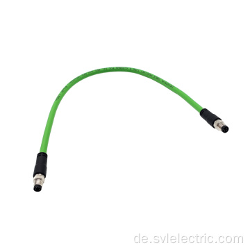 Profinet M8 Stecker schützte doppelt beendete Verbindung